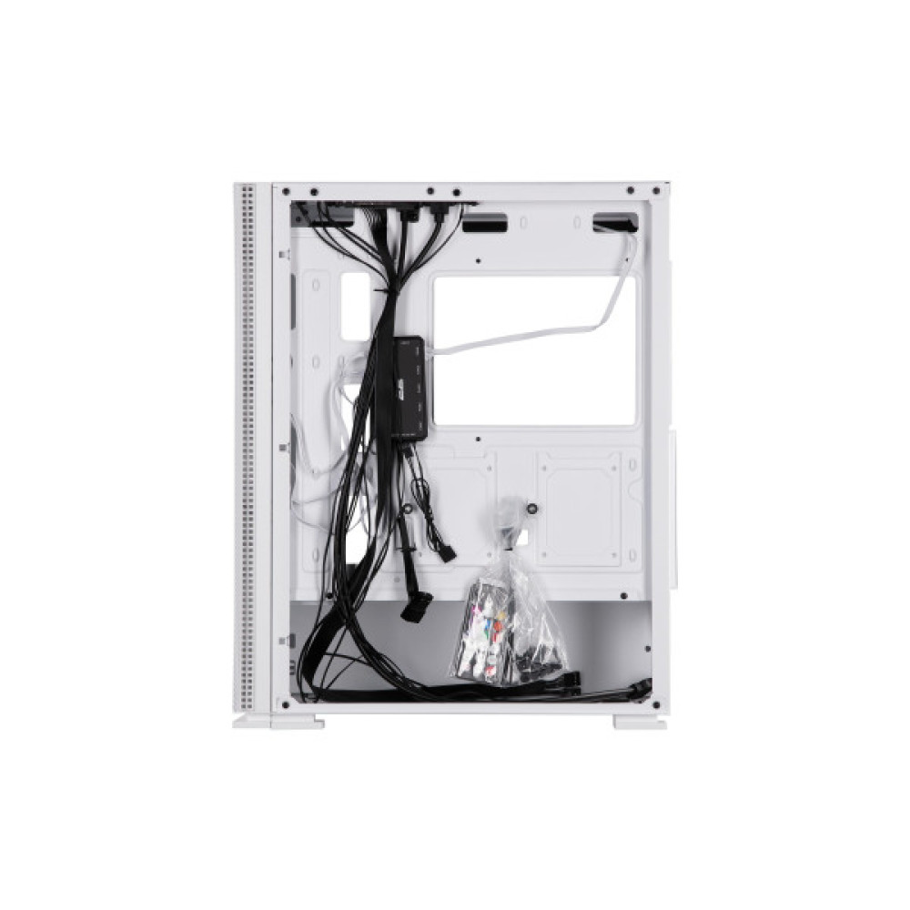 Корпус 2E GAMING Virtus Neo G3301NW без БЖ 2xUSB3.0, 1xUSB2.0, 3x140мм ARGB, 1x120мм ARGB, VGA 340мм, LCS ready, контролер з пультом, TG Side Panel, ATX, білий
