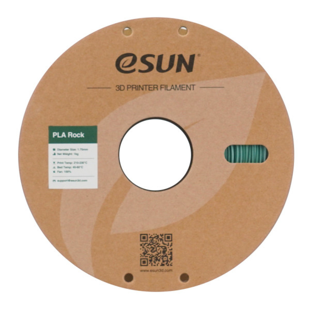 Пластик для 3D-принтера eSUN PLA Rock 1,75mm 1kg HORNFELS (PLA-ROCK175O-HO1P1)