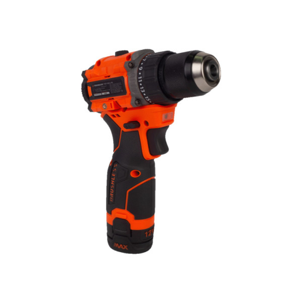 Шуруповерт Tekhmann TCD-12/2 Li BL, 12V, 2x1.5Ah (854606)