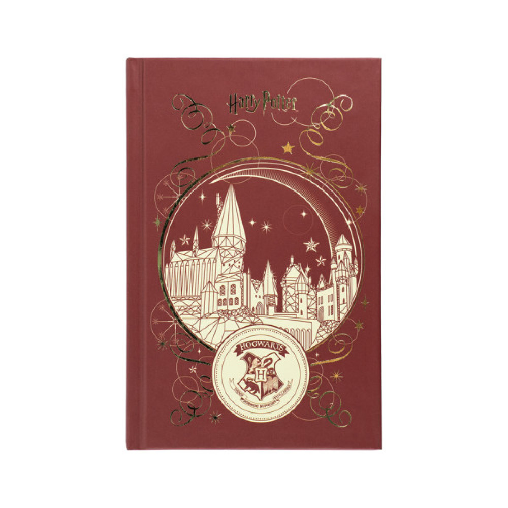 Блокнот Kite А6 Harry Potter, тверда обкладинка, 80 аркушів, клітинка (HP25-199)