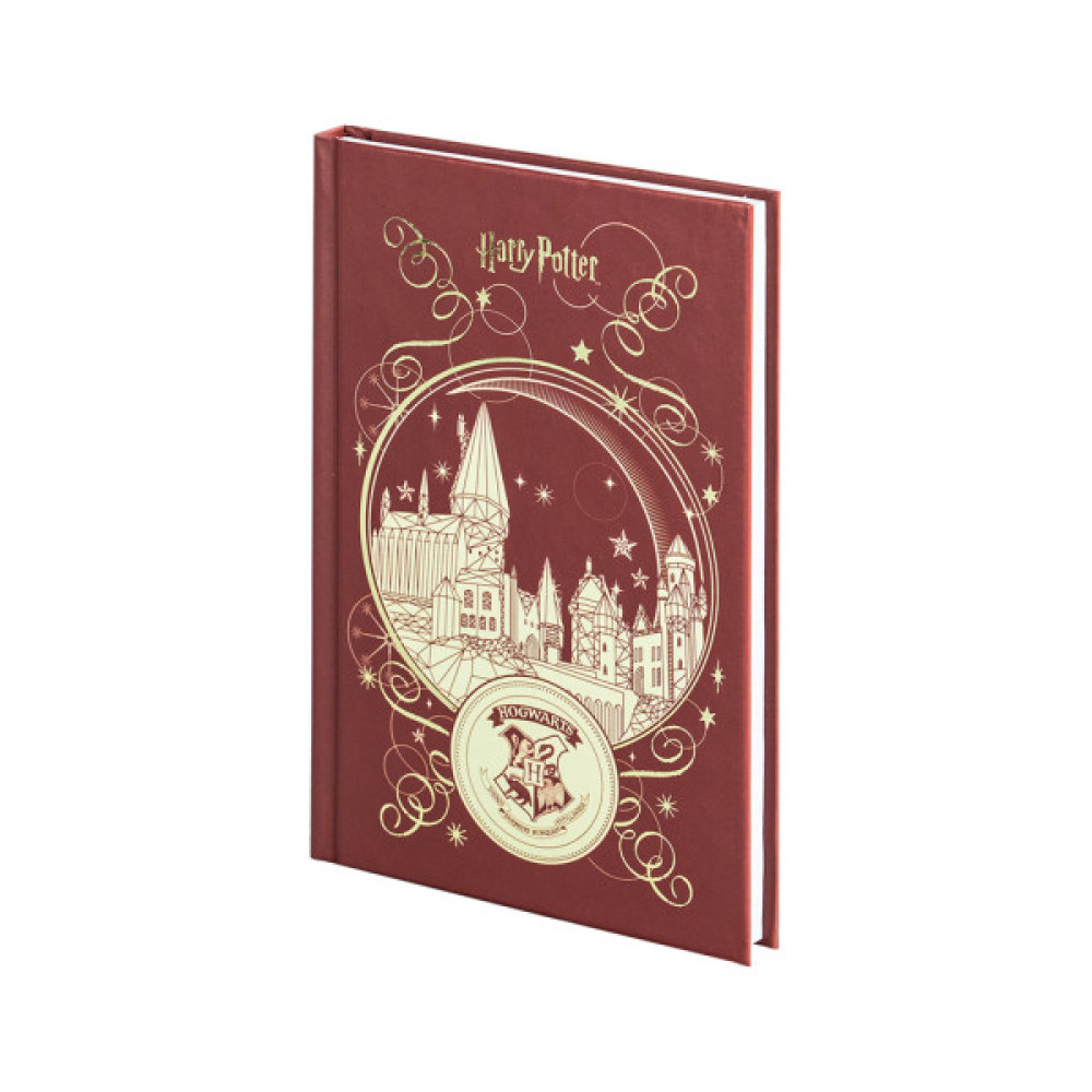 Блокнот Kite А6 Harry Potter, тверда обкладинка, 80 аркушів, клітинка (HP25-199)