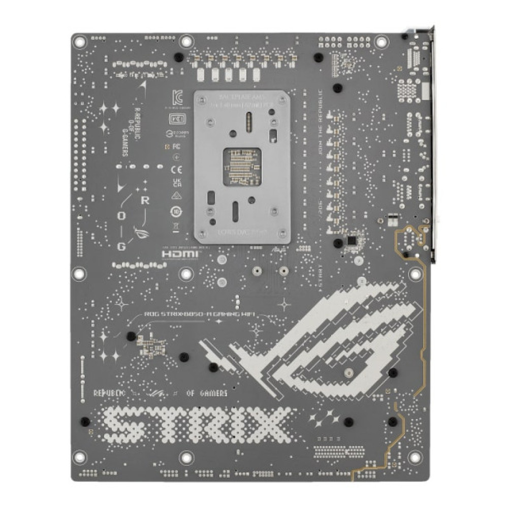 Материнcька плата ASUS ROG STRIX B850-A GAMING WIFI sAM5 B850 4xDDR5 M.2 HDMI DP Wi-Fi BT ATX білий
