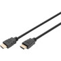Кабель мультимедійний HDMI M to HDMI M 2.0m 4K60Hz w/Ethernet black Digitus (DB-330123-020-S)
