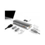 Порт-реплікатор J5create Dock-Station USB-C 9-in-1 (хаб/HDMI/PD/картридер) (JCD383-N)