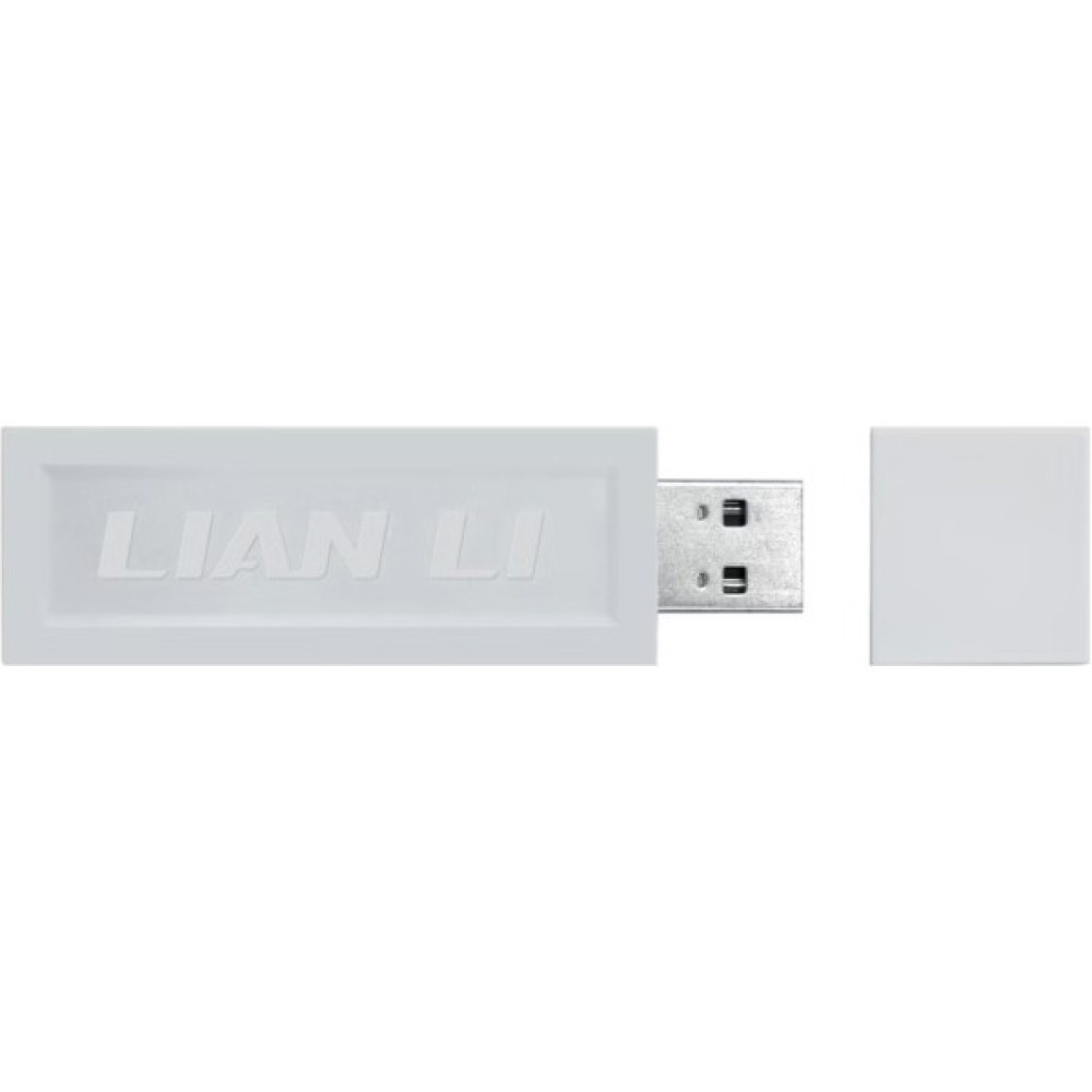 Кулер до корпусу Lian Li UNI Fan SL WIRELESS LCD 120-3, White (G99.12SLLCD1W3W.00)
