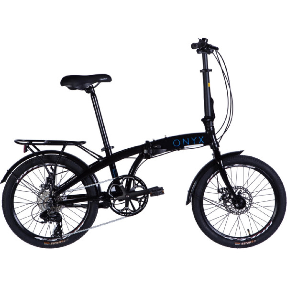 Велосипед Dorozhnik 20" ONYX DD рама-10,5" AL 2025 чорний (OPS-D-20-071)
