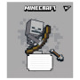 Зошит Yes Minecraft Signs А5 24 аркушів клітинка (767561)