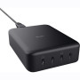 Зарядний пристрій Trust Maxo 4xUSB-C PD240W GaN Black (25413_TRUST)