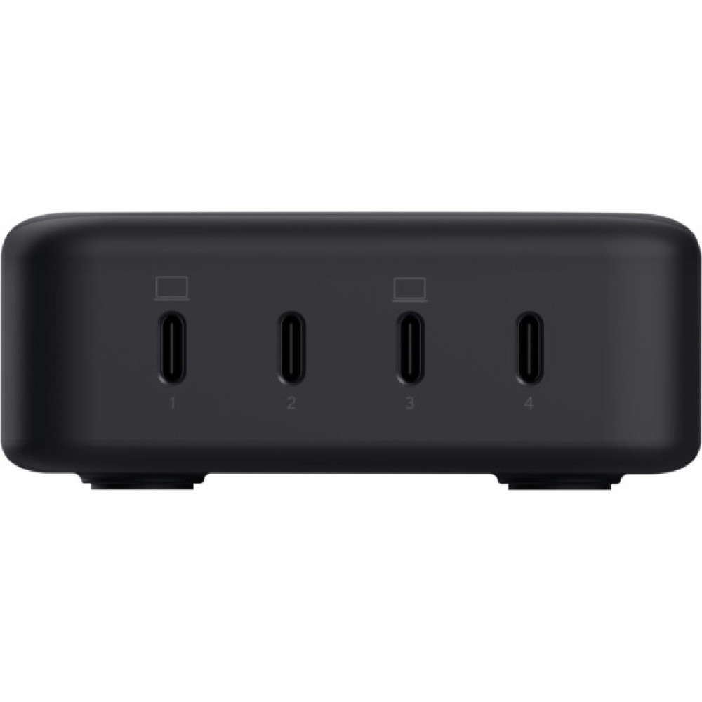 Зарядний пристрій Trust Maxo 4xUSB-C PD240W GaN Black (25413_TRUST)
