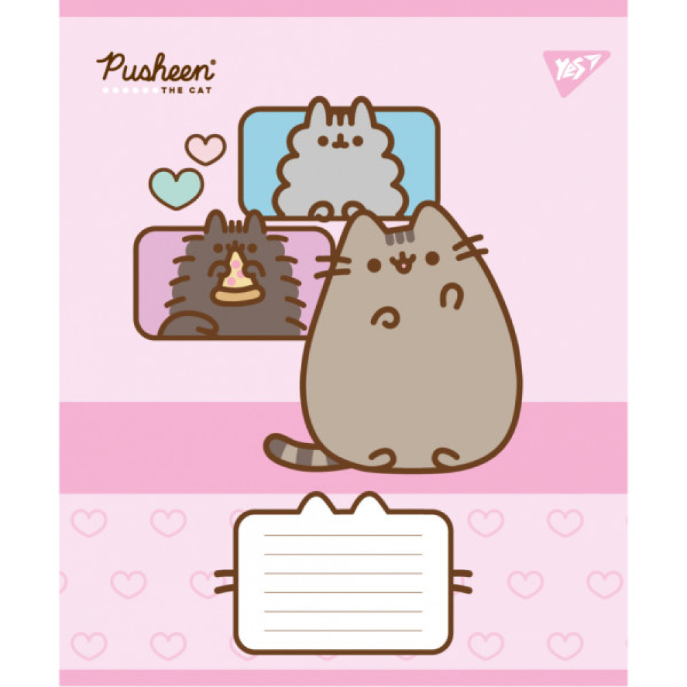 Зошит Yes Pusheen Funny А5 18 аркушів лінія (767606)