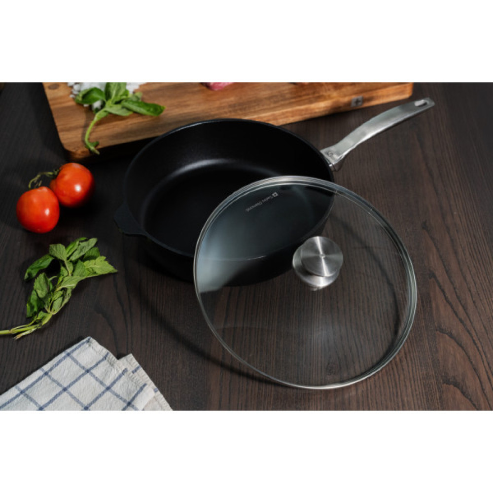 Сотейник Swiss Diamond CXD Induction з кришкою 28 см (CXD6728ic)