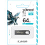USB флеш накопичувач Wibrand 64GB Eagle Grey USB 3.2 (WI3.2/EA64U10G) USB флеш накопичувач Wibrand 64GB Eagle Grey USB 3.2 (WI3.2/EA64U10G)