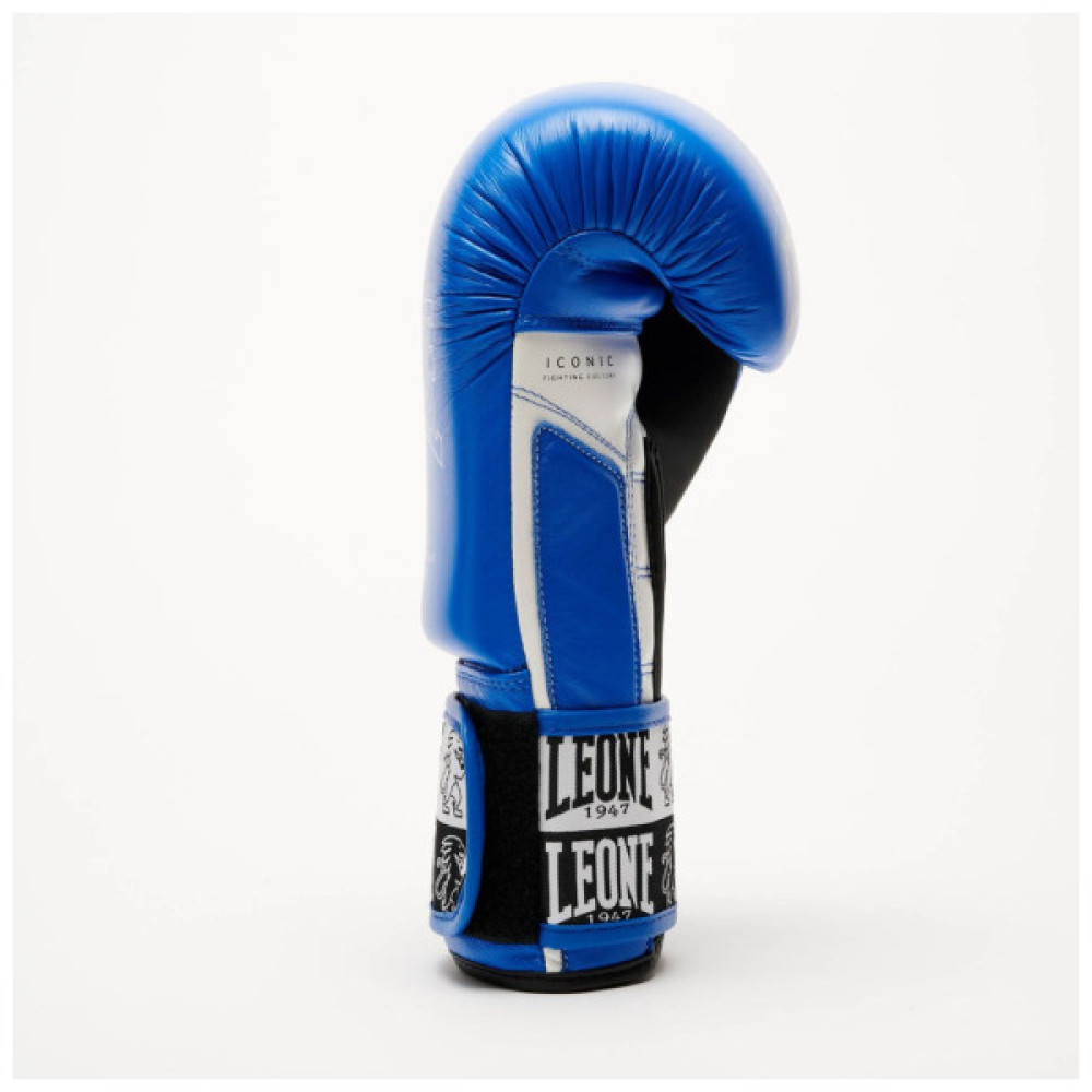 Боксерські рукавички Leone GN208 Iconic Blue 14 унцій (GN208_Blue_14oz)