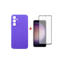 Чохол до мобільного телефона Dengos Kit for Samsung Galaxy S23 FE case + glass (Purple) (DG-KM-12) Чохол до мобільного телефона Dengos Kit for Samsung Galaxy S23 FE case + glass (Purple) (DG-KM-12)