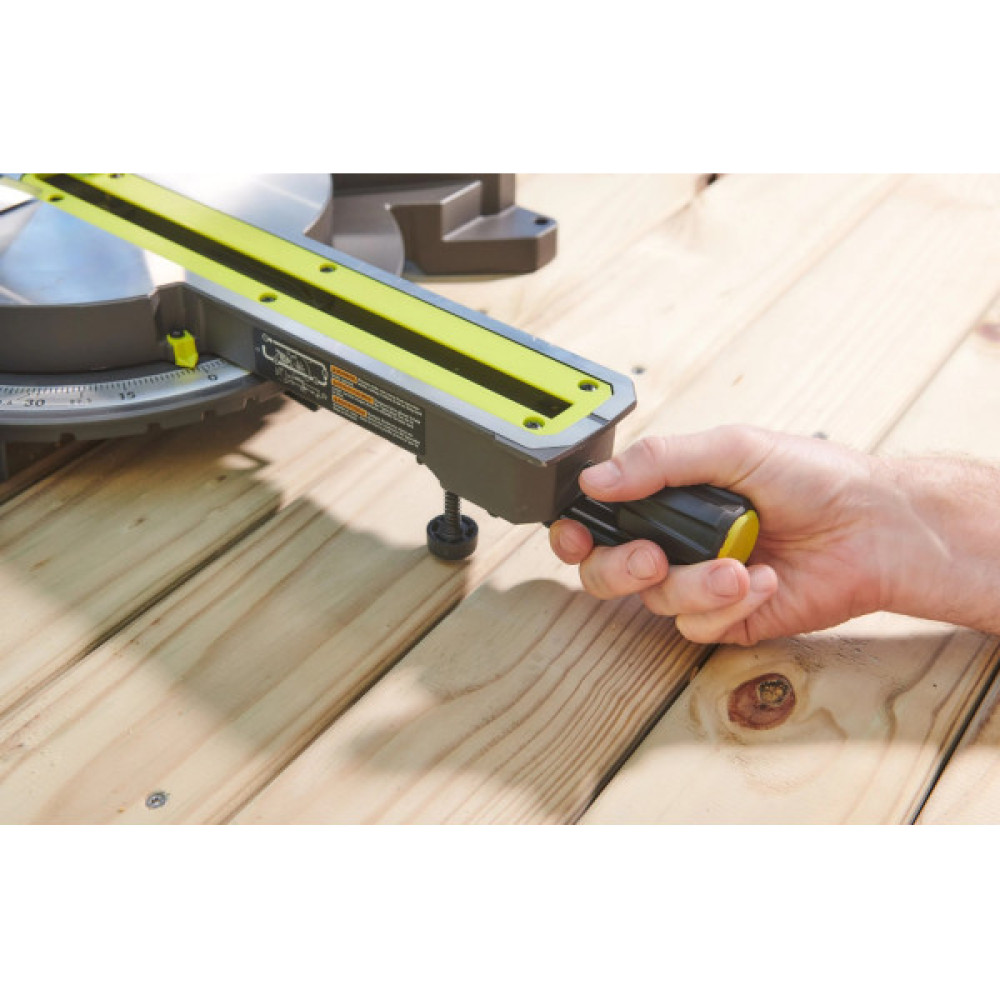 Пила торцювальна акумуляторна Ryobi ONE+ НР RMS18254X-0 18В з протяжкою диск 254мм 14кг без АКБ та ЗП