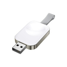 Зарядний пристрій Essager Wireless charger for smart watch USB white (EWXA-YB02-Z)