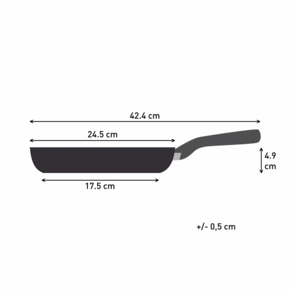 Сковорода Tefal So' Light 24см чорна (H0560442)
