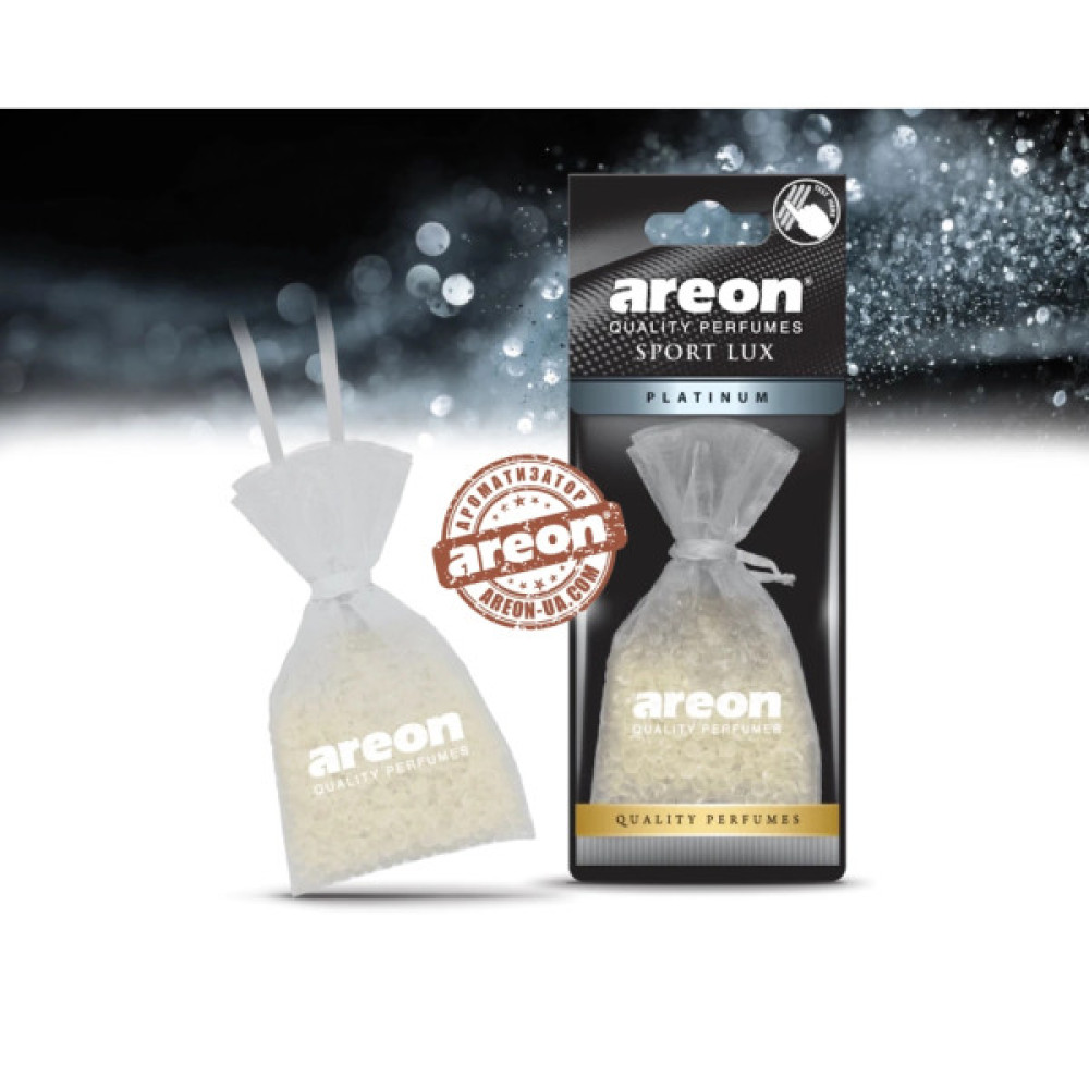 Ароматизатор для автомобіля Areon Pearls Sport Lux  Platinum (85022)