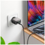 Зарядний пристрій BOROFONE BAS54A Absolute 1xUSB-C PD20W + 1xUSB QC3.0 Black (6941991116209) Зарядний пристрій BOROFONE BAS54A Absolute 1xUSB-C PD20W + 1xUSB QC3.0 Black (6941991116209)