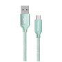 Дата кабель USB 2.0 AM to USB-C 2.0m mint ColorWay (CW-CBUC008-MT) Дата кабель USB 2.0 AM to USB-C 2.0m mint ColorWay (CW-CBUC008-MT)