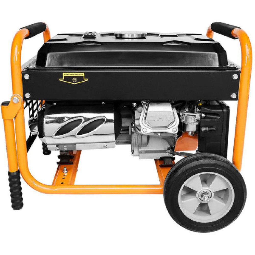 Генератор бензиновий Neo Tools 230В, 2.8/3кВт, електростартер, 45кг + Портативний зарядний пристрій сонячна панель 90-140