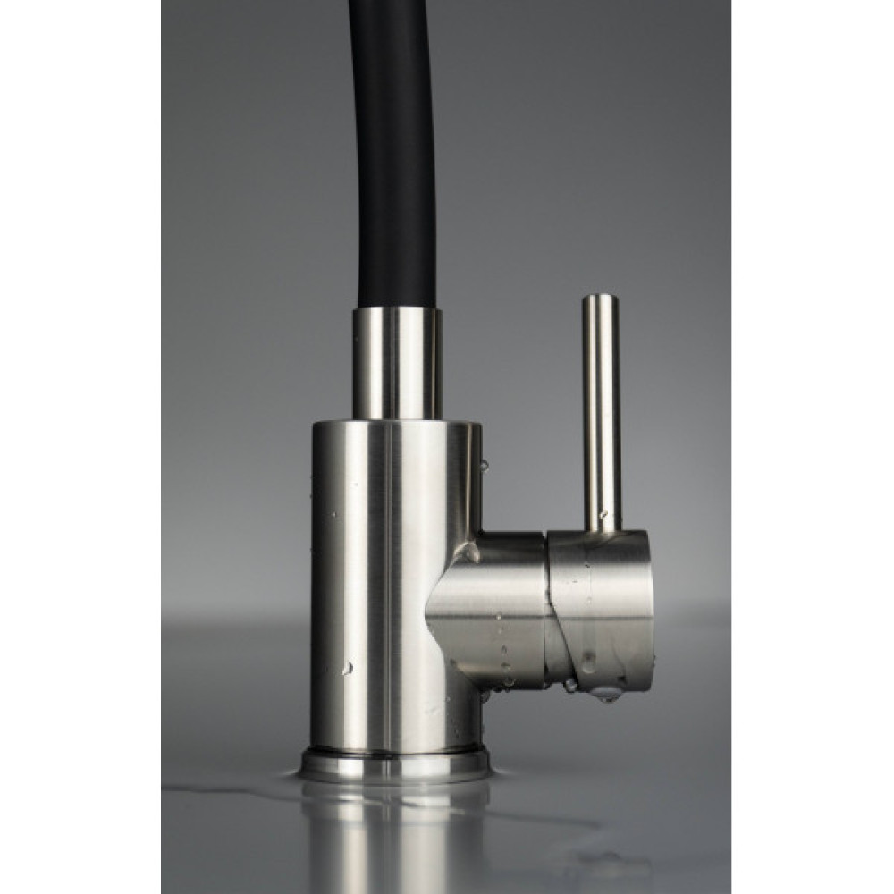 Набір для кухні Deante Leda, гранітна мийка ZRD_2113 + зміш. BOC_B740, графіт