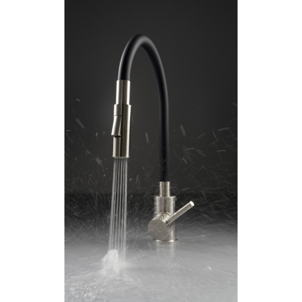 Набір для кухні Deante Leda, гранітна мийка ZRD_2113 + зміш. BOC_B740, графіт