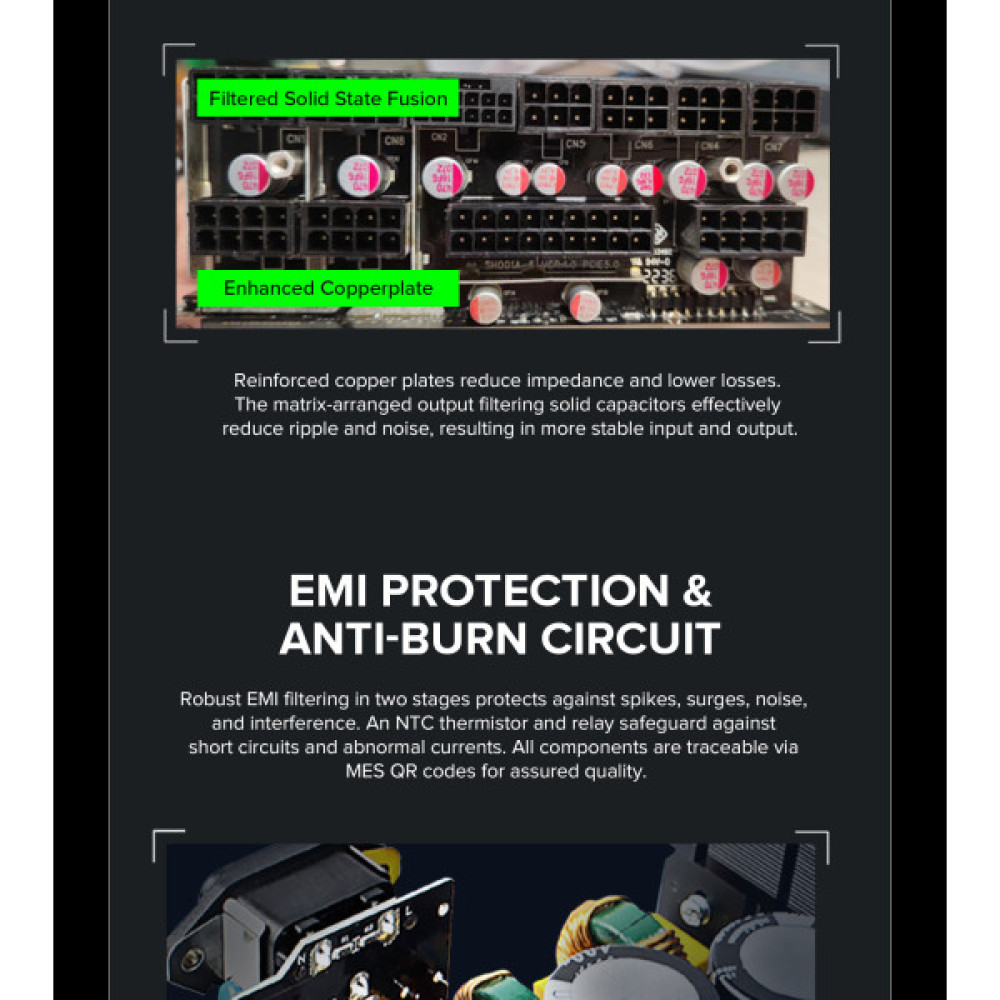 GAMEMAX GX-1250 PRO BK(ATX3.1PCIe5.1)