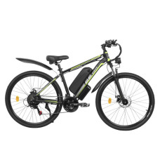 Електровелосипед 2E EB35 27,5", зелено-чорний