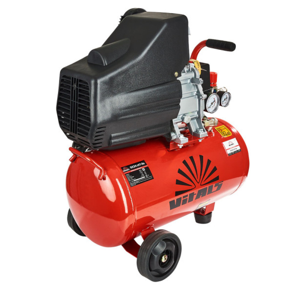 Компресор Vitals GK24.t47-8a, 1300 W, 24 l, 170 l/min, 8 bar, 19.05 kg (160115)