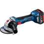 Шліфмашина кутова акумуляторна Bosch Professional GWS 180-LI 125мм 18В 2х4А·год 11000об·хв 2кг