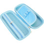 Пенал Cool For School з тисненням 1 відділення Блакитний (B-8007-lt.blue) Пенал Cool For School з тисненням 1 відділення Блакитний (B-8007-lt.blue)