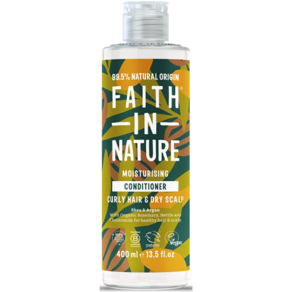 Кондиціонер для волосся Faith in Nature Натуральний З ши та арганою 400 мл (708002407628)