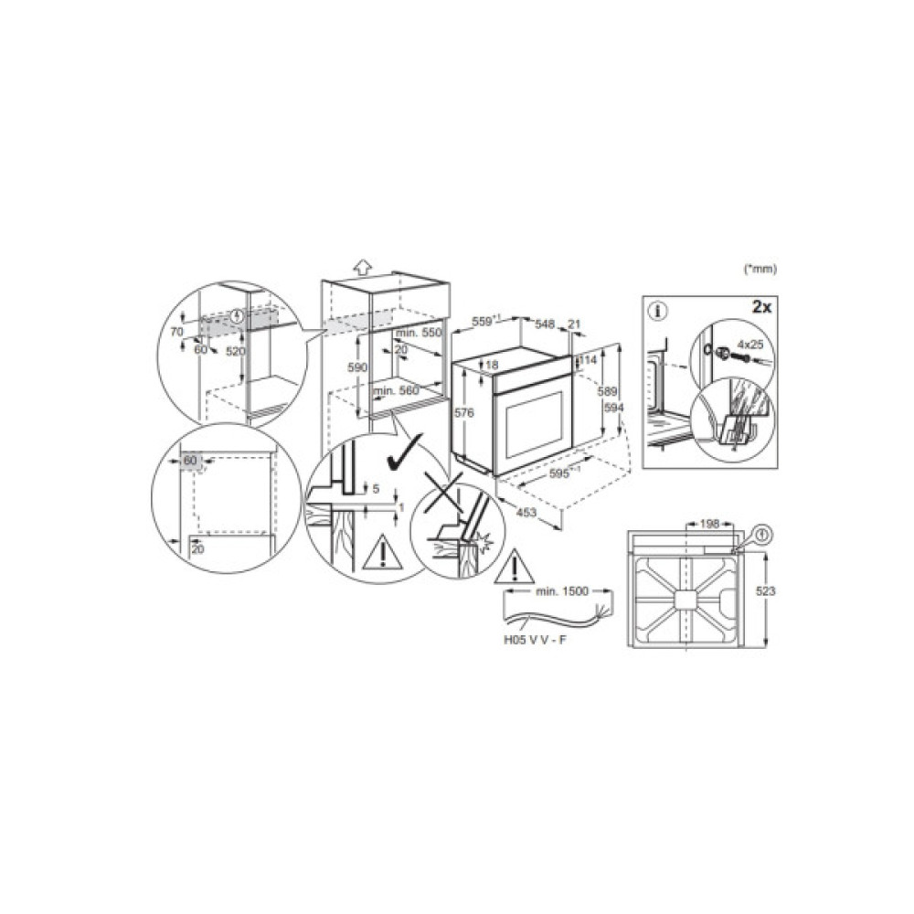 Духова шафа Electrolux LOE8F38S