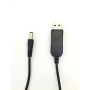 Кабель живлення USB to DC 5.5х2.5mm 12V 1A ACCLAB (1283126552847) Кабель живлення USB to DC 5.5х2.5mm 12V 1A ACCLAB (1283126552847)
