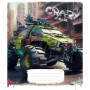 Зошит Школярик Monster trucks 48 аркушів лінія (048-3283L)