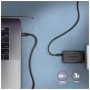 Дата кабель USB-C to USB-C 2.0m v3.2 Gen 1 PD 60W 3A black AXAGON (BUCM3-CM20AB)