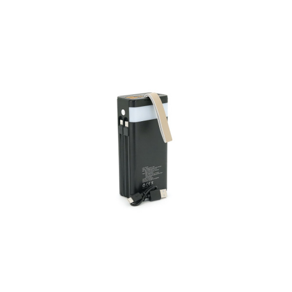 Батарея універсальна 7GO 30000mAh, 22.5W, Solar, LCD Display (GPW-09 / 45945)