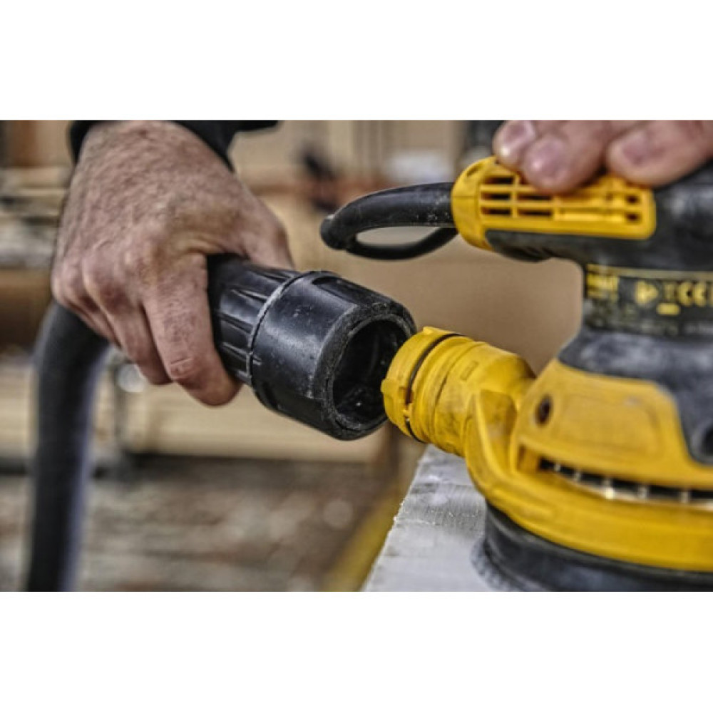 Шліфмашина ексцентрикова DeWalt 280Вт 8000-12000об·хв 125мм амплітуда 2.6мм 1.28кг