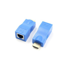 Адаптер HDMI extender passive 30m RJ45 1080P Extradigital (KBH1754)