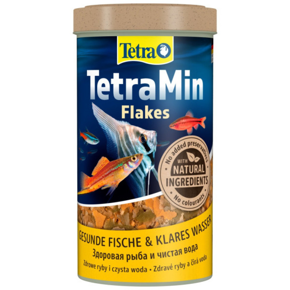 Корм для риб Tetra Min Flakes для акваріумних рибок 100 г (пластівці) (4004218735019)
