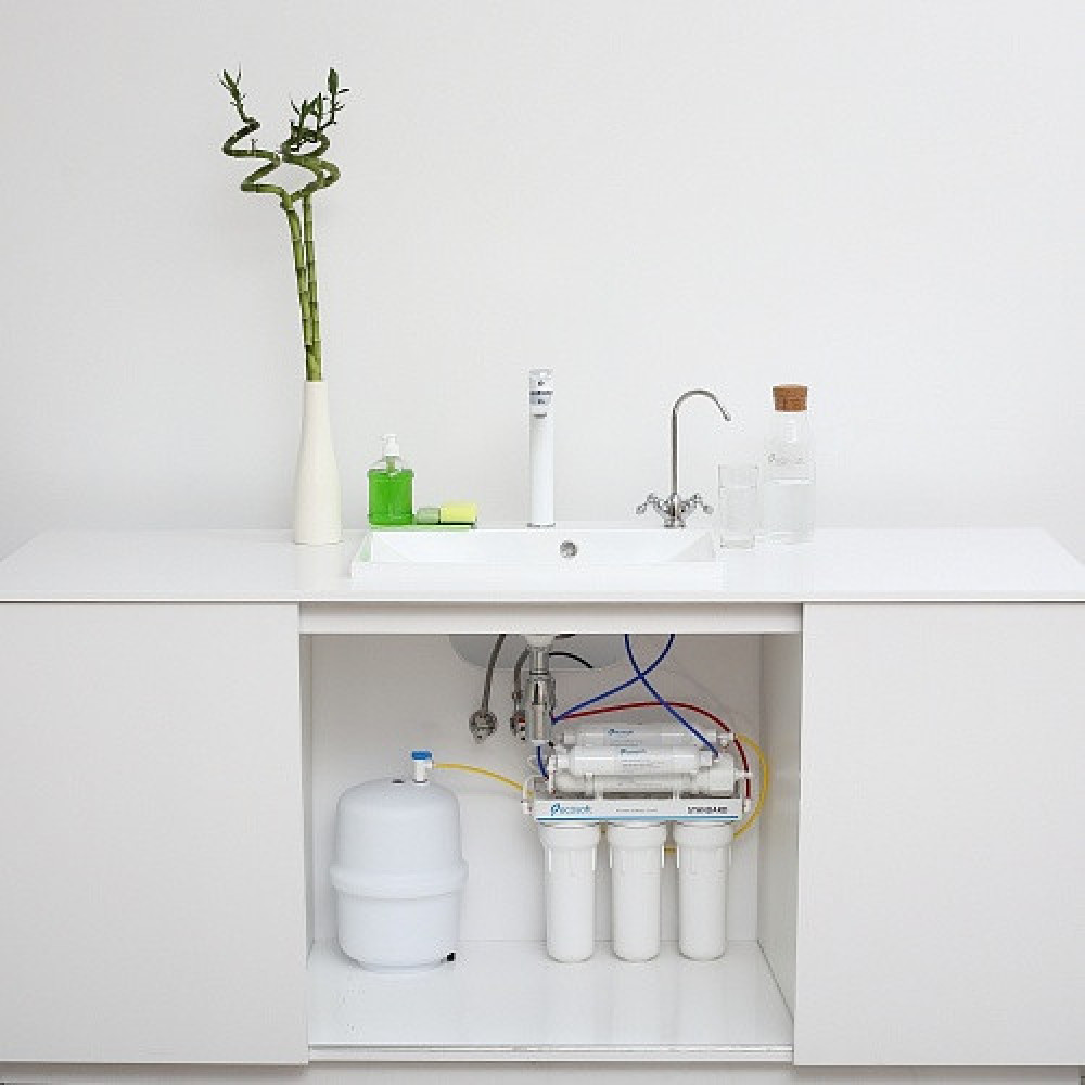 Фільтр зворотного осмосу Ecosoft Standard 6-50M з мінералізатором, мембрана 50gpd, кран капля