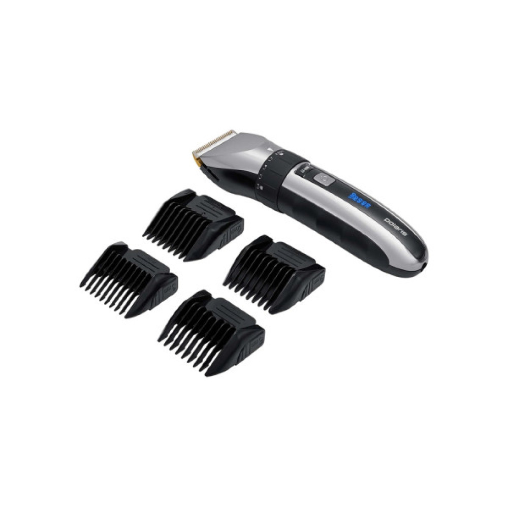 Машинка для стрижки Polaris PHC 4111 Чорний/Хром