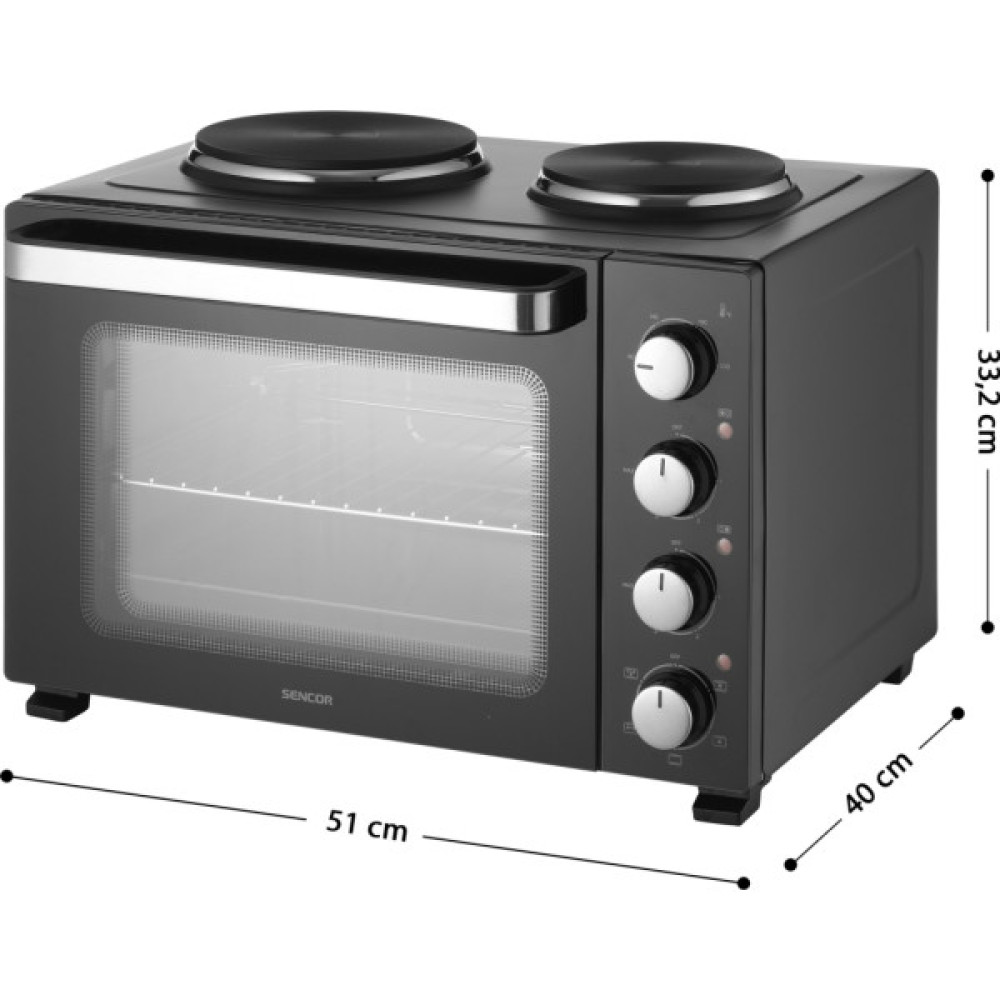Електропіч Sencor SEO3500BK