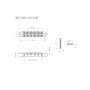 Бридж для гітари Gotoh GE103B CK
