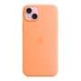Чохол до мобільного телефона Apple iPhone 15 Plus Silicone Case with MagSafe Orange Sorbet (MT173ZM/A) Чохол до мобільного телефона Apple iPhone 15 Plus Silicone Case with MagSafe Orange Sorbet (MT173ZM/A)