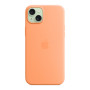 Чохол до мобільного телефона Apple iPhone 15 Plus Silicone Case with MagSafe Orange Sorbet (MT173ZM/A) Чохол до мобільного телефона Apple iPhone 15 Plus Silicone Case with MagSafe Orange Sorbet (MT173ZM/A)