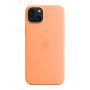 Чохол до мобільного телефона Apple iPhone 15 Plus Silicone Case with MagSafe Orange Sorbet (MT173ZM/A) Чохол до мобільного телефона Apple iPhone 15 Plus Silicone Case with MagSafe Orange Sorbet (MT173ZM/A)