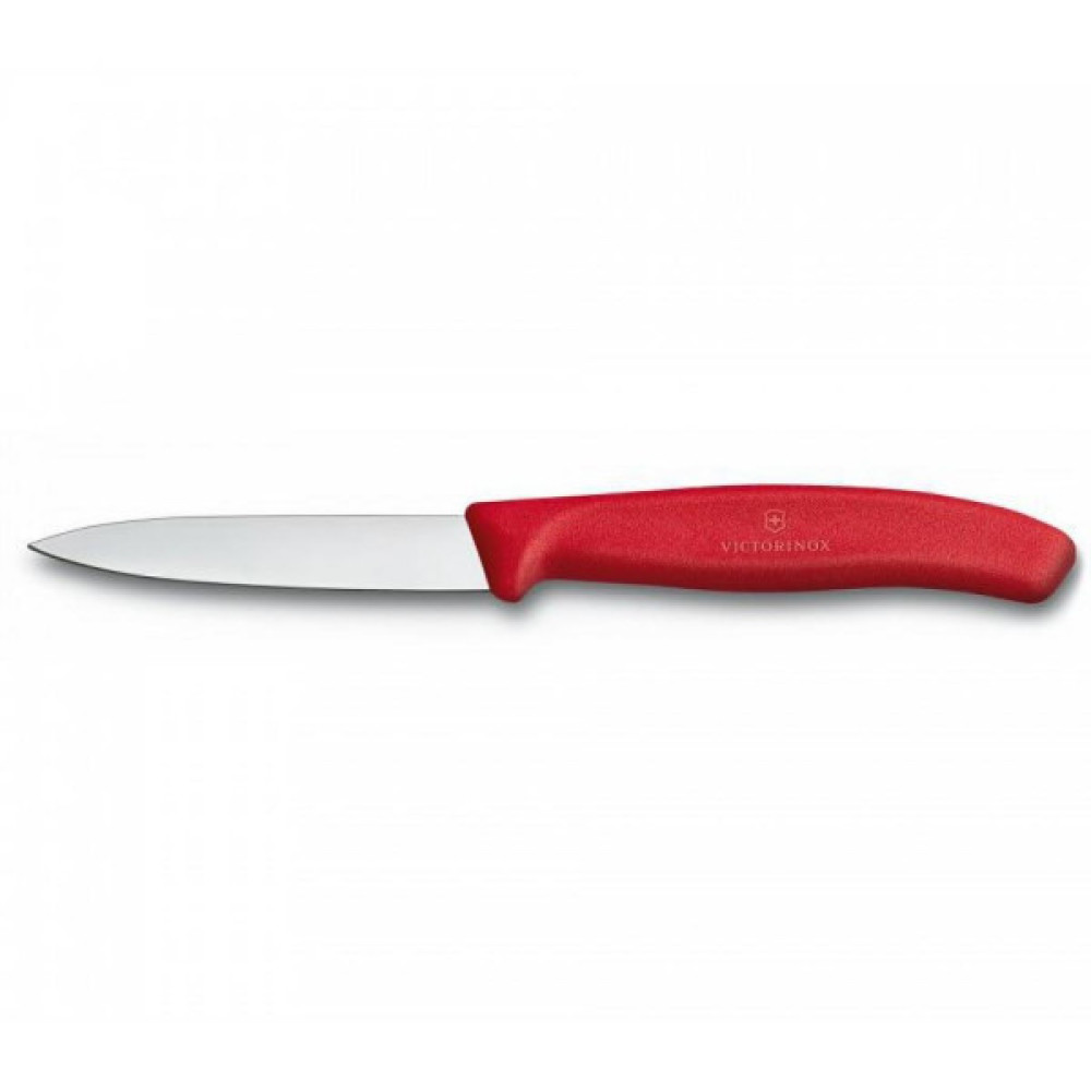 Набір ножів Victorinox SwissClassic из 3 предметов Красный с овощечисткой (6.7111.31)