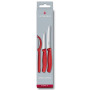Набір ножів Victorinox SwissClassic из 3 предметов Красный с овощечисткой (6.7111.31) Набір ножів Victorinox SwissClassic из 3 предметов Красный с овощечисткой (6.7111.31)